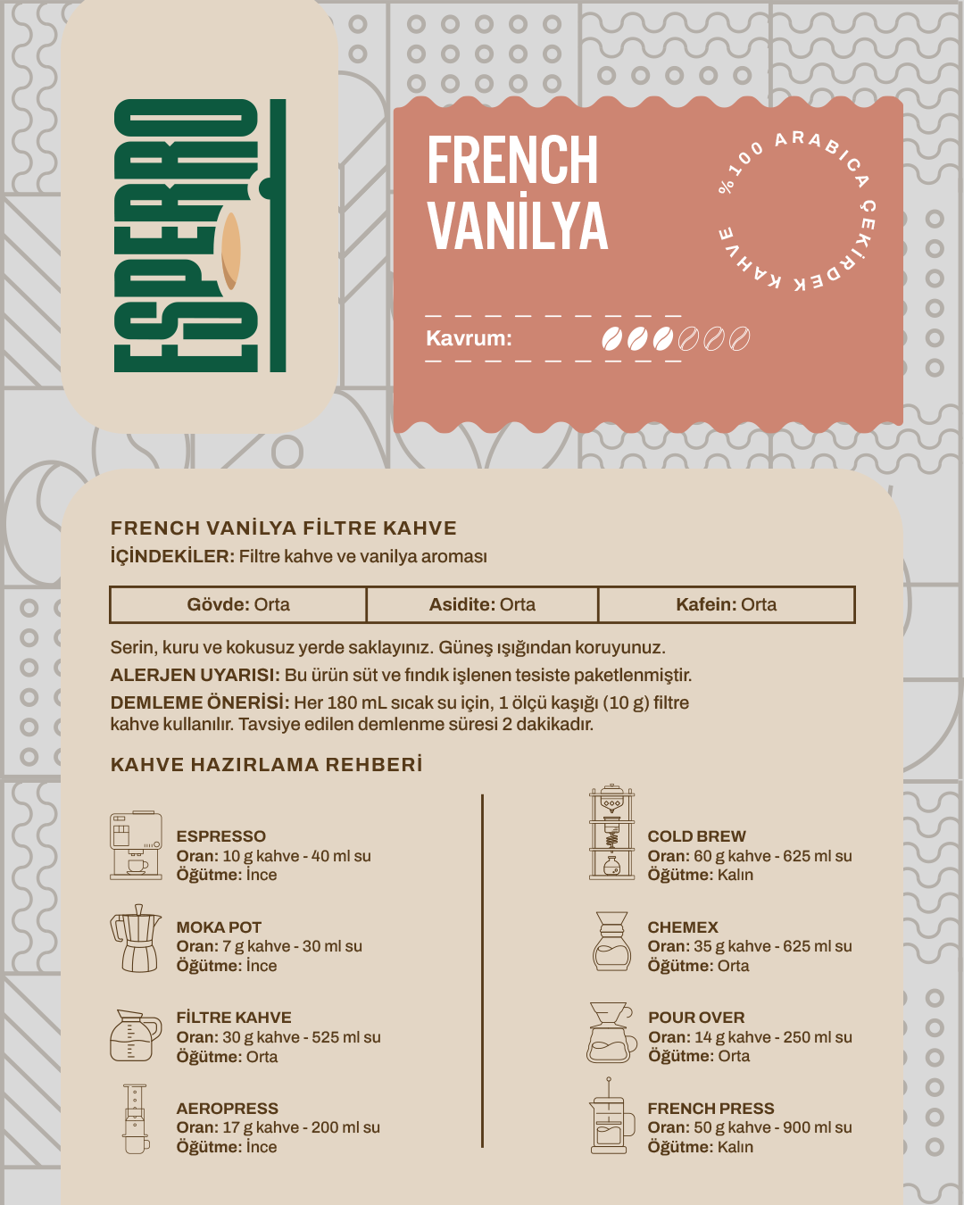 French Vanilla 500 q